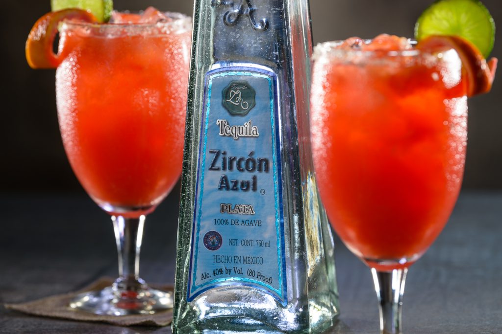 Zircon Azul Plata Tequila